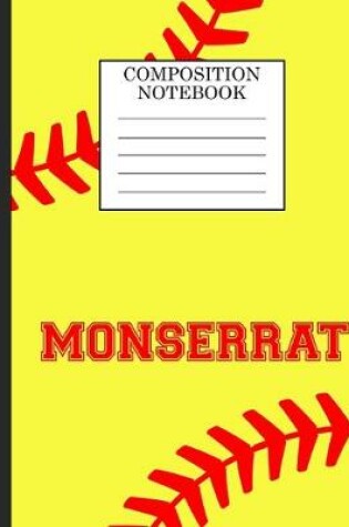 Cover of Monserrat Composition Notebook