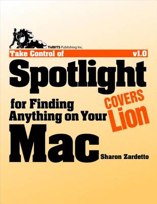 Book cover for Take Control of Spotlight for Finding Anything on Your Mac