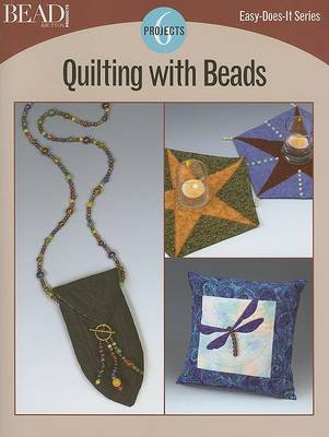Book cover for Quilting with Beads
