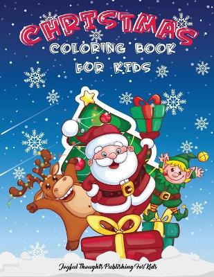 Book cover for Christmas Coloring Book for Kids