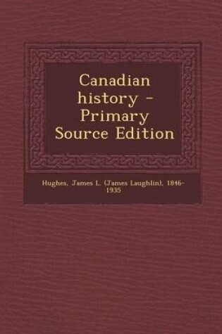 Cover of Canadian History