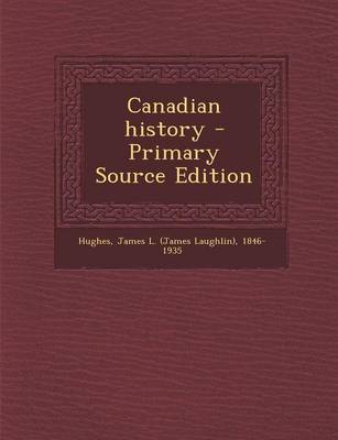 Book cover for Canadian History