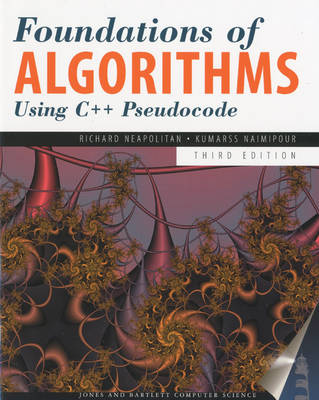 Book cover for Foundations of Algorithms Using C++ P