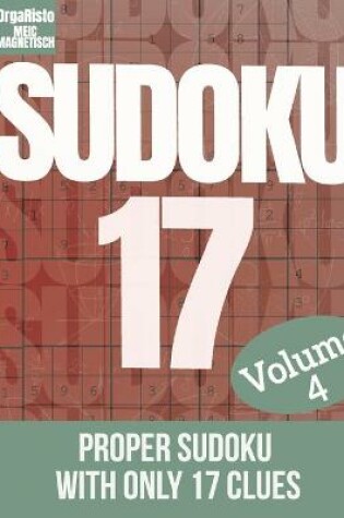 Cover of Sudoku 17 volume 4