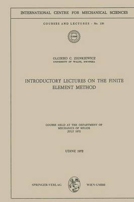 Cover of Introductory Lectures on the Finite Element Method