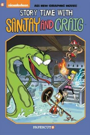 Cover of Sanjay and Craig #3: 'Story Time with Sanjay and Craig'