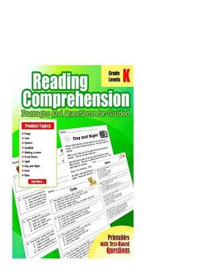 Book cover for Reading Comprehension Passages and Questions