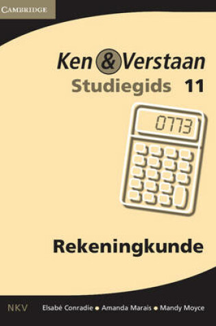 Cover of Study and Master Accounting Grade 11 Study Guide Afrikaans Translation