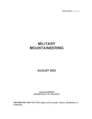 Book cover for FM 3-97.61 Military Mountaineering