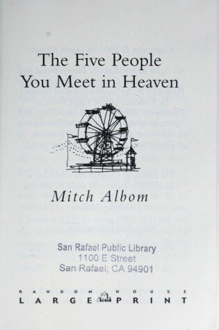 Cover of The Five People You Meet in Heaven