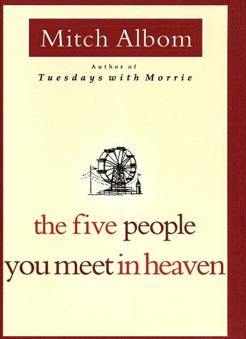 Book cover for The Five People You Meet in Heaven