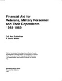 Book cover for Financial Aid for Veterans, Military Personnel, & Their Dependents, 1988-1989