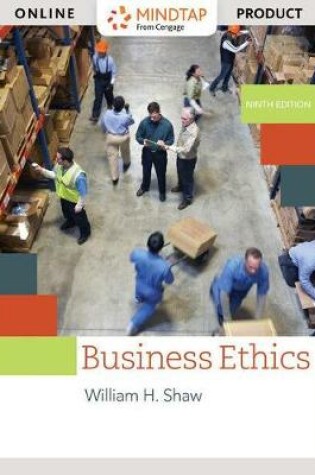 Cover of Mindtap Philosophy, 1 Term (6 Months) Printed Access Card for Shaw's Business Ethics: A Textbook with Cases, 9th