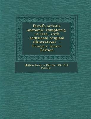 Book cover for Duval's Artistic Anatomy; Completely Revised, with Additional Original Illustrations