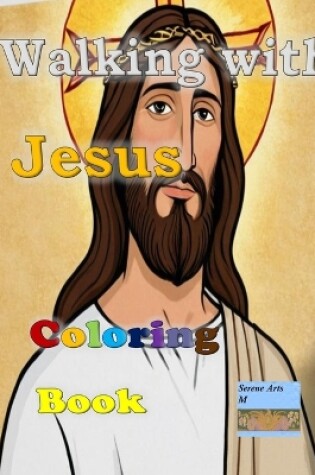 Cover of Walking with Jesus Coloring Book