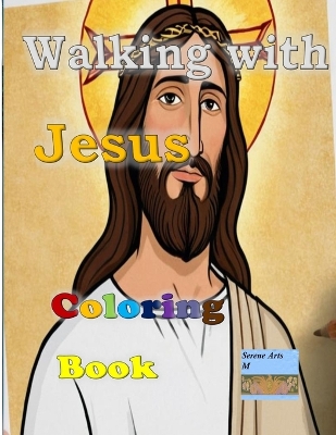 Book cover for Walking with Jesus Coloring Book