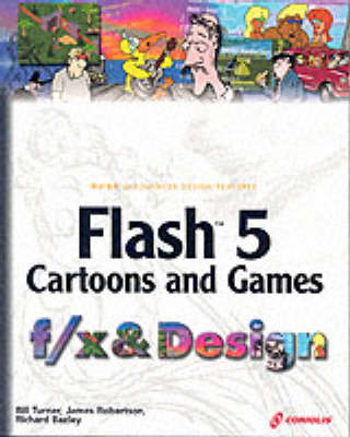 Book cover for Flash 5 Cartoons and Games f/x and Design