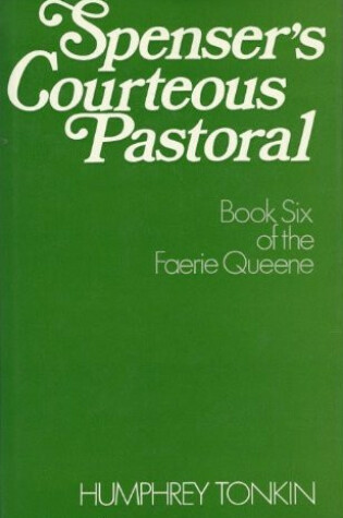 Cover of Spenser's Courteous Pastoral