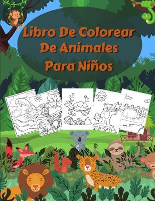 Book cover for Libro De Colorear De Animales Para Ni�os