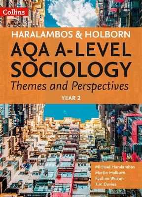 Book cover for AQA A Level Sociology Themes and Perspectives