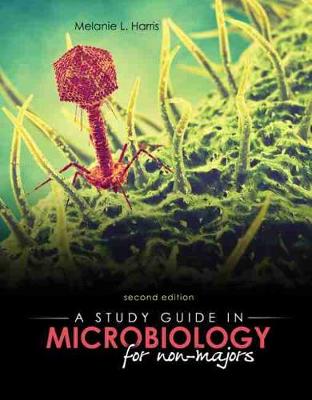 Book cover for A Study Guide in Microbiology for Non-Majors