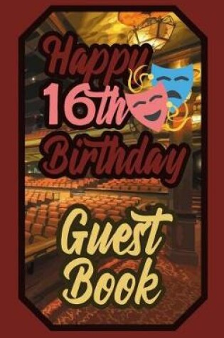 Cover of Happy 16th Birthday Guest Book