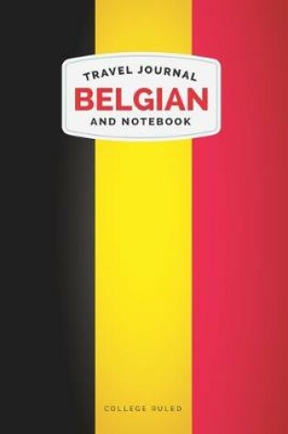 Cover of Belgian Travel Journal and Notebook