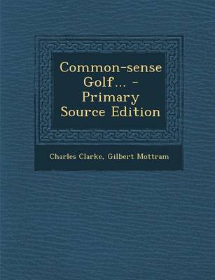 Book cover for Common-Sense Golf...