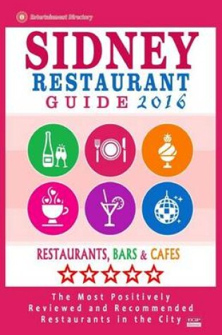 Cover of Sidney Restaurant Guide 2016