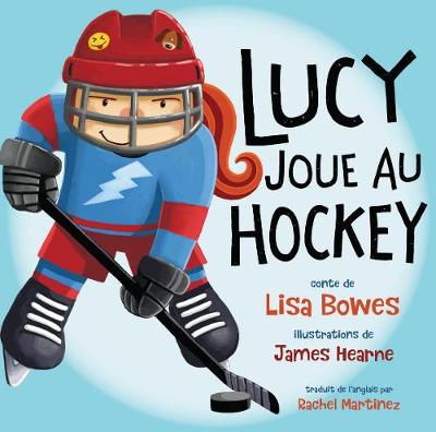 Book cover for Lucy joue au hockey