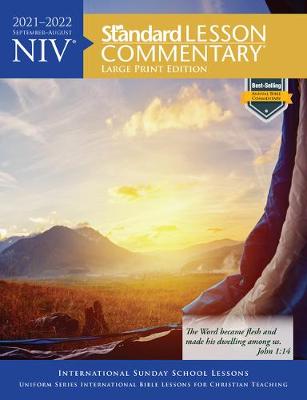 Book cover for NIV(r) Standard Lesson Commentary(r) Large Print Edition 2021-2022