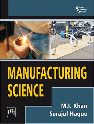 Book cover for Manufacturing Science