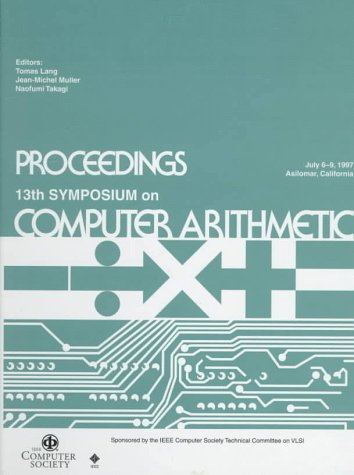 Book cover for Computer Arithmetic (Arith 13 '97)