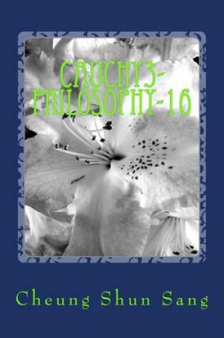 Cover of Cauchy3-philosophy-16