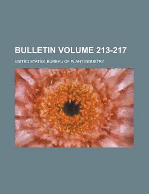 Book cover for Bulletin Volume 213-217