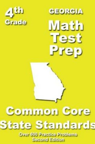 Cover of Georgia 4th Grade Math Test Prep