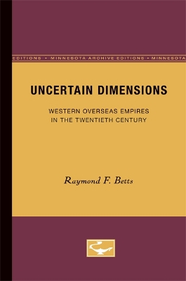 Cover of Uncertain Dimensions