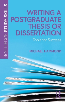 Book cover for Writing a Postgraduate Thesis or Dissertation