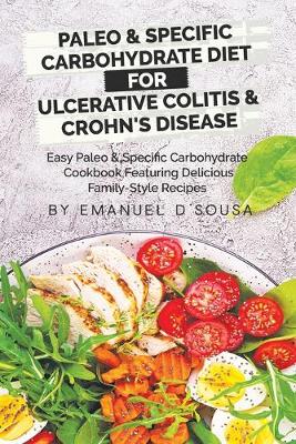 Book cover for Paleo & Specific Carbohydrate Diet for Ulcerative Colitis & Crohn's Disease