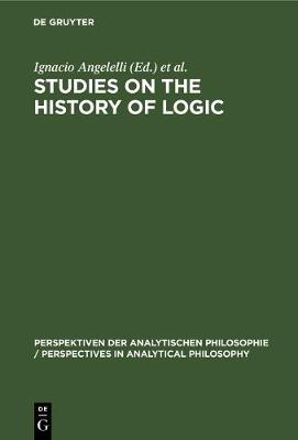 Cover of Studies on the History of Logic