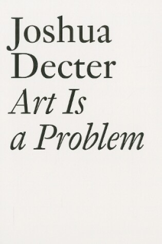 Cover of Joshua Decter