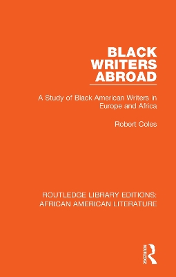 Book cover for Black Writers Abroad