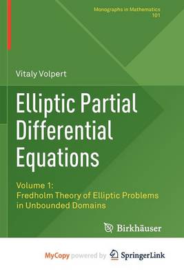 Cover of Elliptic Partial Differential Equations, Volume 1