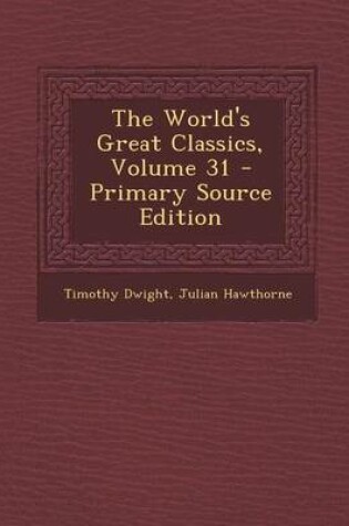 Cover of World's Great Classics, Volume 31