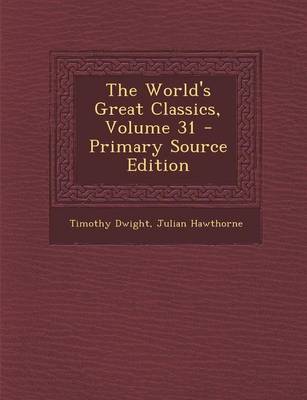 Book cover for World's Great Classics, Volume 31