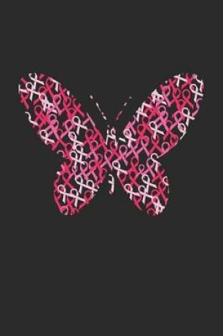 Cover of Cancer Awareness Pink Ribbons Butterfly