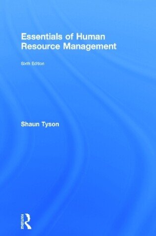 Cover of Essentials of Human Resource Management