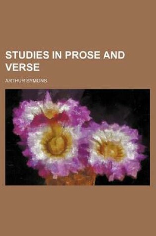 Cover of Studies in Prose and Verse