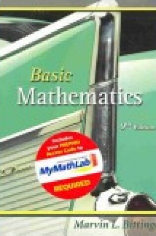 Cover of Basic Mathematics plus MyMathLab Student Package