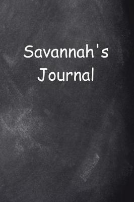 Cover of Savannah Personalized Name Journal Custom Name Gift Idea Savannah.